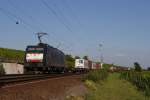 ES 64 F4-098 mit einem KLV Zug in Erbach (Rheingau) am 03.09.2011