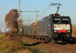 189 105 / ES 64 F4-105 (TXL) in Porz Wahn am 09.11.2011