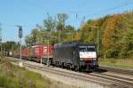 ES64 F4-027 am 11.10.11 mit KLV gen Italien in Aling