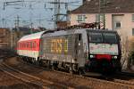 ES 64 F4-115 / 189 115  ETCS  am AZ13309 bei der Durchfahrt in D´dorf Volksgarten am 18.03.2012