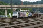 185 666-5 und 189 912-9 (Lokomotion) in Kufstein am 06.06.2012