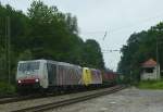 189 904 und 189 907 sind mit einem Winner KLV am 03.07.2012 bei Assling