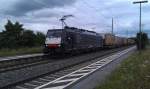 ES 64 F4 - 038 der TX Logistik mit einem KLV Zug am 13.07.2012 in Gunzenhausen. 