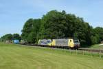 189 901 + 189 912 mit einem Containerzug am 29.05.2011 unterwegs am B Vogl.