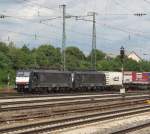 Zwei MRCE 189er fahren am 31.