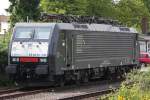 MRCE ES 64 F4-110 am 17.5.12 abgestellt in Mnchengladbach Hbf.