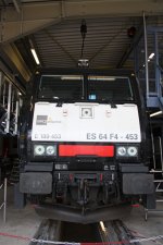 MRCE ES 64 F4-453 am 1.7.12 in Wegberg-Wildenrath.Aufgenommen beim Tag der offenen T�r !