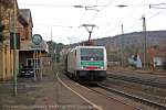 E 189 822 Steiermarkbahn am 28.02.2014 in Sterbfritz.