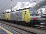 E189 909 ES64F4 009 Dispolok, Brennero-Brenner 08-11-2009 - Bahnvideos in Youtube - http://www.youtube.com/user/cortiferroviariamato/videos 09.04.2014 