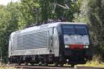 MRCE Dispolok/DB Schenker Rail ES 64 F4-806  am 2.8.13 Lz in Hamburg-Moorburg.