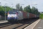 MRCE/ERS Railways 189 213 mit einem Containerzug von Rotterdam Waalhaven nach Weil am Rhein in Königswinter aus Richtung Köln kommend. Viele Grüße an den Tf! (08.08.2014)