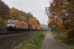 189 820 Locon bei Erzhausen am 29.10.2015