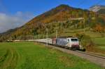 189 907 + 185 664 mit DGS 41853 am 24.10.2015 bei Weißenbach.