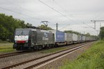 MRCE 189-208  ERS Railways  mit einem KLV in Herten Westerholt, am 20.05.2016.