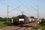 189 112-6 mit einem KV Zug bei Köndringen 20.7.16