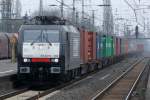 ES 64 F4-992 bei der Durchfahrt in Emmerich 26.3.2011