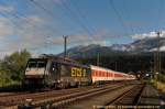 ES 64 F4 - 115 / SAD 189.115, umgeleiteter DRV 13397 (normal am Brenner), Spittal-Millstttersee, 14.06.2012 - www.tauernbahn.at