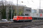189 010-2 DB  rangiert in Aachen-West.