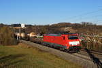 Nur selten verirren sich Loks der Baureihe 189 von DB Cargo auf die Filstalbahn.