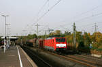 DB Cargo 189 029 mit EK 54533  Düsseldorf-Reisholz - Gremberg // Leverkusen-Küppersteg // 19. Oktober 2012

