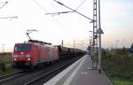 189 002-9 mit gemischtem Güterzug aus Neuss kommend bei der Durchfahrt in Allerheiligen.