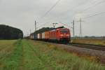 Br 189 006-0 mit ein Kistenzug nach Tschechien in Ahrensdorf 05/10/2010.