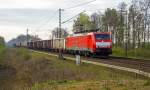 DB Schenker 189 078 mit Rail Cargo Austria ÖBB wagen Richtung Niederlande.