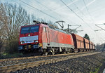 189 040-9 Güterzug durch Bonn-Friesdorf - 29.12.2015