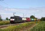189 109-2 mit dem DGS 40031 (Waalhaven Zuid-Chiasso Est) bei Riegel 14.8.19