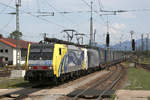 Lokomotion 189 912 ( Moving Europe ) und 189 914 am 10.07.2020 bei der Durchfahrt durch Rosenheim