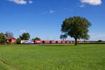 189 912 Lokomtion  Moving Europe  mit dem Winner KLV-Zug bei Triesdorf Richtung Würzburg, 26.08.2020