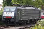 MRCE ES 64 F4-110 am 17.5.12 abgestellt in Mönchengladbach Hbf.