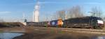 Die Kohle fährt am Kraftwerk vorbei....Das Kraftwerk Ensdorf liegt direkt an der Saar und wird überwiegend per Schiff mit Kohlen versorgt.