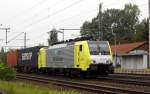 Am 10.09.2015 kam die 189 203 von der ERS Railways ( MRCE dispolok ) aus Richtung Braunschweig nach Niederndodeleben und fuhr weiter in Richtung Magdeburg .