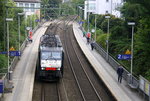 189 983  von der SBB Cargo(International)  kommt als Lokzug aus Aachen-West nach Köln-Eifeltor aus Richtung Aachen-West und fährt durch Aachen-Schanz in Richtung