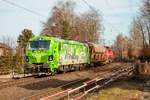 192 031 RheinCargo in Gelsenkirchen Buer Nord, Februar 2021.