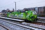 Rheincargo Siemens Smartron 192 033-9 abgestellt am 18.12.22 in Frankfurt am Main Höchst
