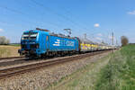 
RTB Cargo 192 061 mit Garagen am 17.4.26 bei Vierkirchen