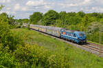 192 016 RTB Cargo mit Autogaragen am 19.5.25 bei Feldmoching.