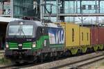 Am 27 Mai 2022 besucht WLC 193 284 samt Containerzug Regensburg auf den weg Richtung Nürnberg.