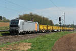 TXL 193 921-4 mit Ganzzug bei Ebersbach 13.04.2020