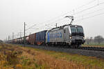 6193 179 der RTB Cargo führte am 10.12.25 einen Containerzug durch Braschwitz Richtung Magdeburg. 