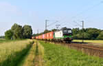 ELL/WLC 193 210 mit DGS 43954 (Enns-Hamburg-Waltershof Dradenau) am 10.06.2023 in Elze