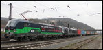 193 252 ELL/TXL mit 182 522 MRCE/TXL mit Containerzug am 02.04.16 in Gemünden am Main