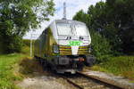 Am 21.07.2017 war die 193 218-5 von der SETG (ELL) in Borstel abgestellt.