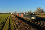 193 870 mit DGS 41139 am 14.01.2016 bei Plattling.