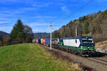 193 249 + 193 875 mit TEC 40679 am 06.01.2018 bei Wernstein am Inn.