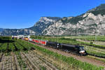 193 668 + 193 672 mit TEC 43142 am 23.06.2018 bei Mezzocorona.