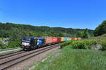 193 605 mit DGS 43954 am 06.05.2018 bei Sandbach.