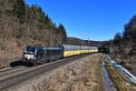 193 872 mit einem ARS Altmann am 27.02.2019 bei Laaber.